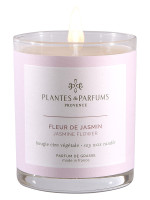 Pflanzliche Duftkerze Jasminblüte 180g | PLANTES & PARFUMS