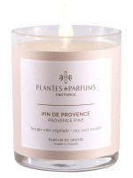 Pflanzliche Duftkerze Provence Kiefer 180g | PLANTES & PARFUMS