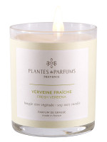 Bougie parfumée Verveine Fraîche 180g | PLANTES & PARFUMS