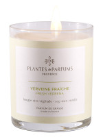 Pflanzliche Duftkerze Frische Verveine 180g | PLANTES & PARFUMS