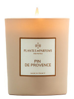 Pflanzliche Duftkerze Provence Kiefer 180g | PLANTES & PARFUMS