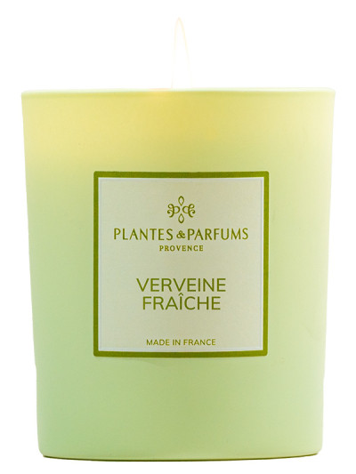 Bougie parfumée Verveine Fraîche 180g | PLANTES & PARFUMS