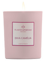 Bougie parfumée Diva Camélia 180g | PLANTES & PARFUMS