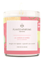 Bougie parfumée Le Jardin d'Aimée 180g | PLANTES & PARFUMS Bougie parfumée Le Jardin d'Aimée 180g | PLANTES & PARFUMS