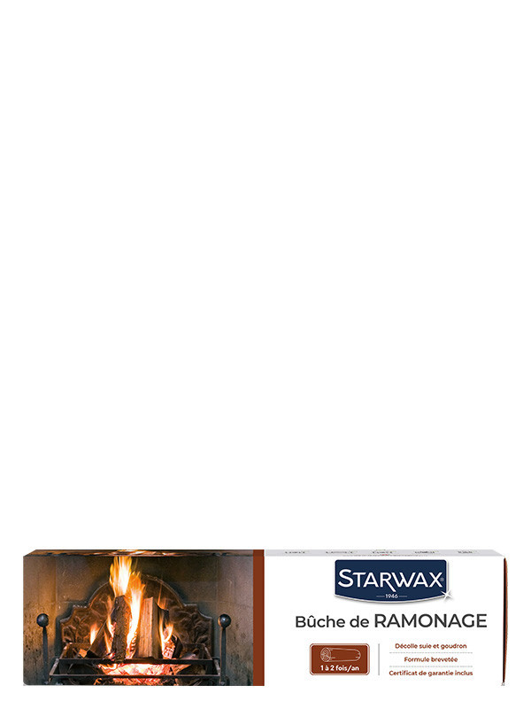 STARWAX, Bûche de ramonage poêle & cheminée, Starwax