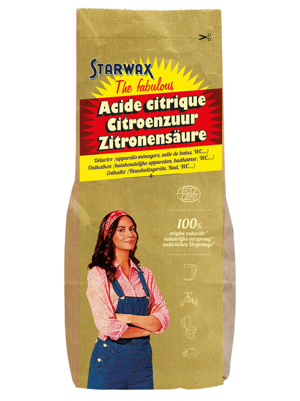 STARWAX, Recharge Acide citrique 1kg, Starwax The fabulous