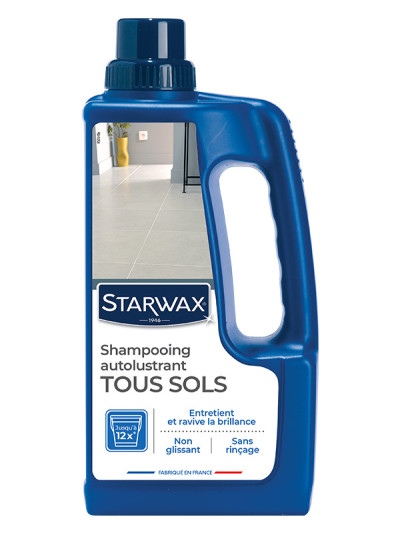 Shampooing autolustrant sols intérieurs 1L | STARWAX