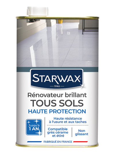 Rénovateur brillant protecteur sols intérieurs 1L | STARWAX