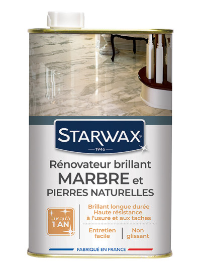 Rénovateur brillant marbre & pierres naturelles 1L | STARWAX
