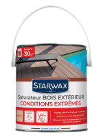 Saturateur Haute protection terrasses bois incolore 2.5L | STARWAX