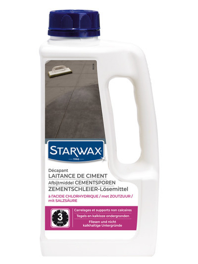 Décapant laitance de ciment 1L | STARWAX