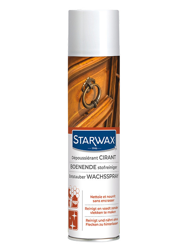 STARWAX, Dépoussiérant cirant 400ml, Starwax