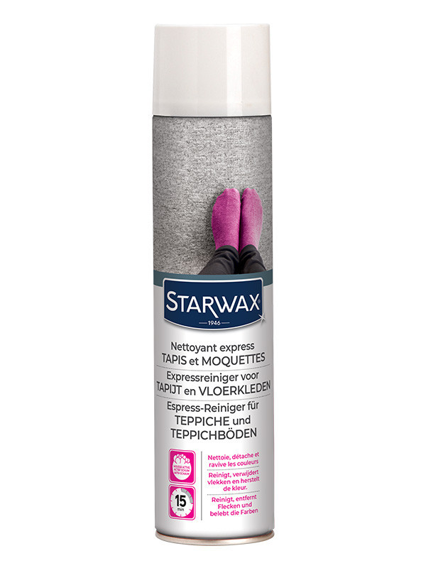 STARWAX, Express-Reiniger und Auffrischer für Teppiche 600ml, Starwax