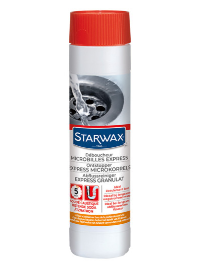 Déboucheur microbilles express 500g | STARWAX