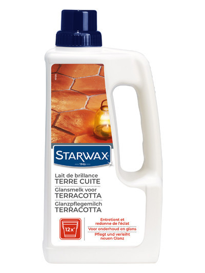 Lait de brillance terre cuite 1L | STARWAX