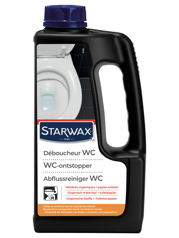 Déboucheur WC sans acide 1L, Starwax