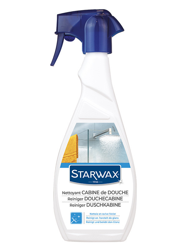 STARWAX, Nettoyant anti-calcaire cabine de douche 500ml, Starwax