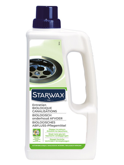 Biologisches Abfluss-Pflegemittel 1L | STARWAX