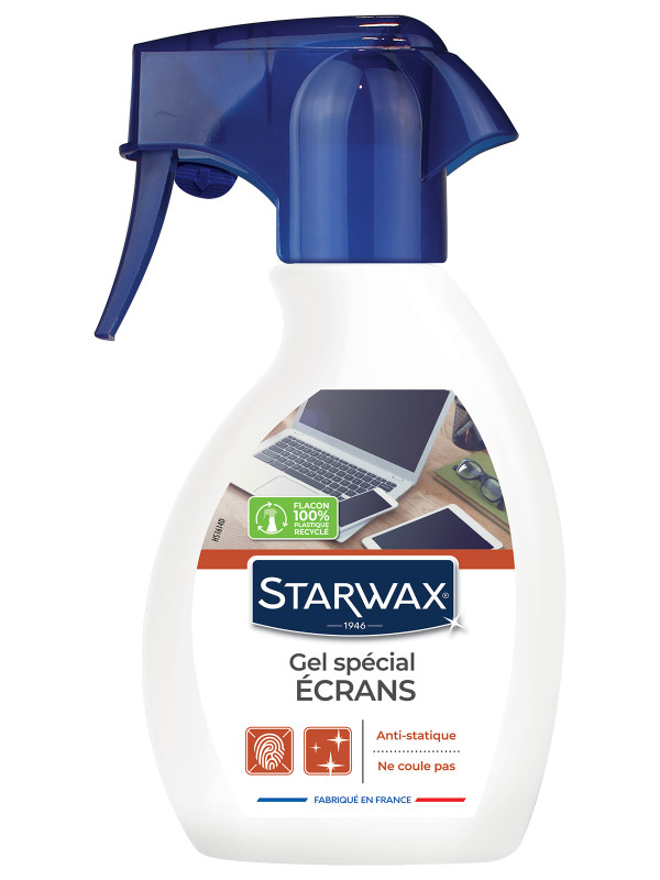 STARWAX, Gel nettoyant pour écrans 250ml, Starwax